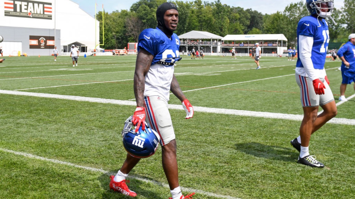 Former Giants receiver Kadarius Toney: 'Feels good to be pretty