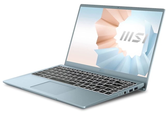 MSI Modern - Intel laptop
