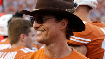 Texas Taps Matthew McConaughey For Electric Hype Video Ahead Of Showdown With Alabama