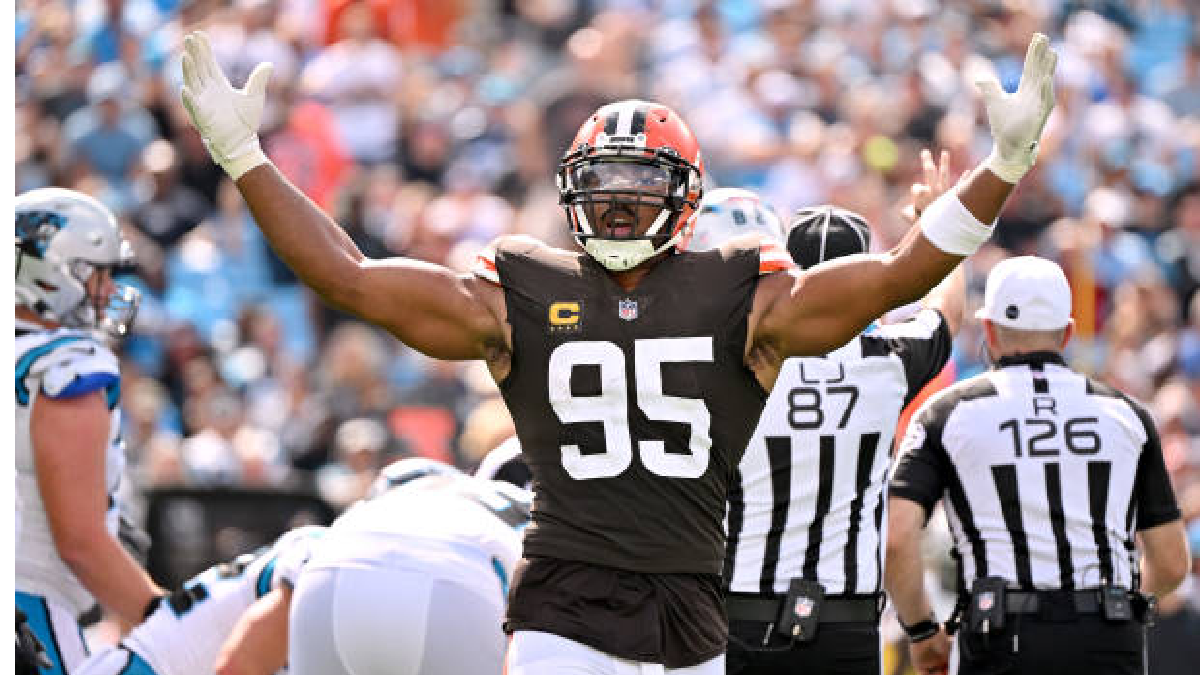 New York Jets Head Coach Comments On Myles Garrett's Physique