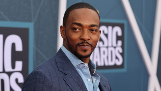 Video Of Saints Fan Anthony Mackie Showing Unbelievable Restraint With Obnoxious Falcons Fan Goes Viral Again