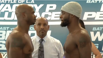 Adrian Peterson And Le’Veon Bell Face Off For Boxing Match And It’s Not Looking Good For Bell