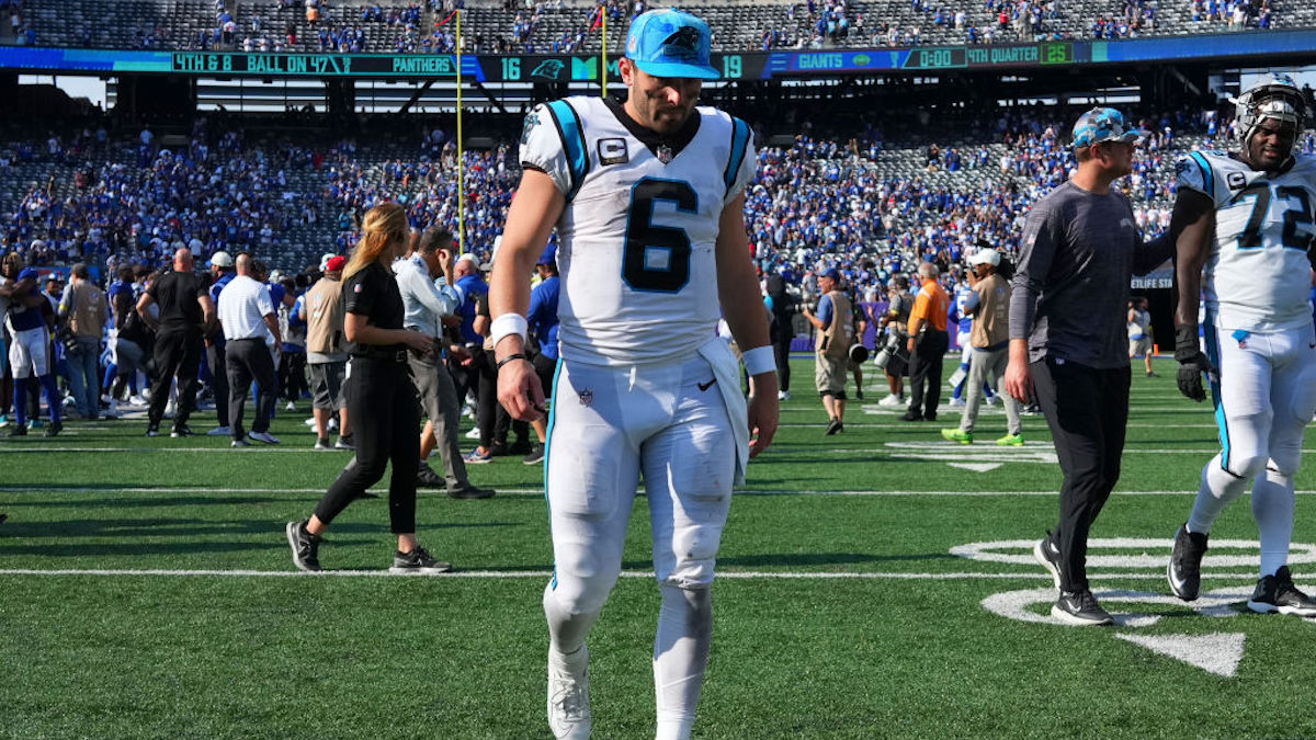 Panther QB Mayfield jokes about height, readies for Giants