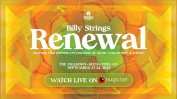Billy Strings Stream – Watch Live From The Renewal Festival via nugs.net