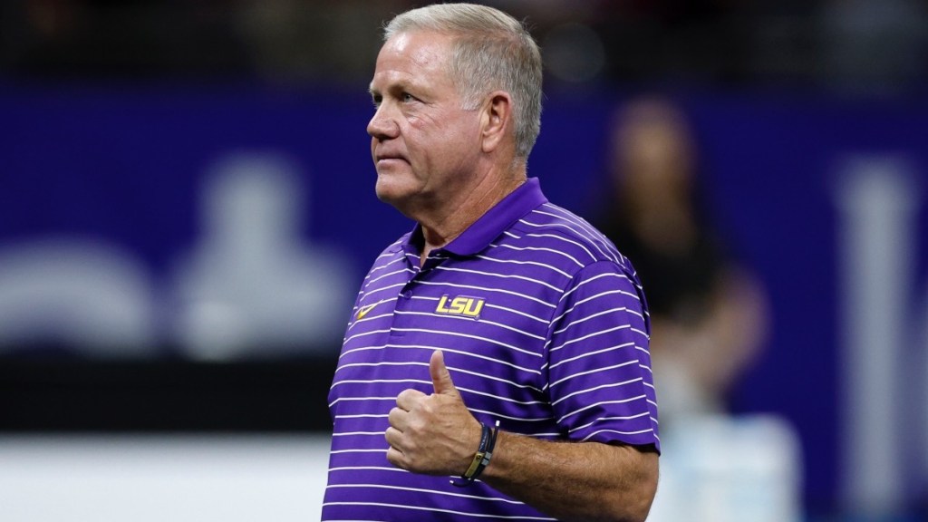 Brian Kelly Addresses Talk He Had With WR Kayshon Boutte After He Removed All LSU Mentions From His Instagram