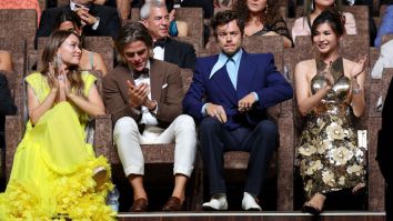 Movie Fans React To Video Of Harry Styles Apparently Spitting At Chris Pine In Latest Wild Chapter Of The ‘Don’t Worry Darling’ Press Tour
