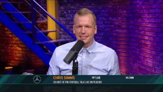 Chris Simms Suffers From Unreal Brain Fart, Completely Butchers About 75% Of An Ad Read On-Air