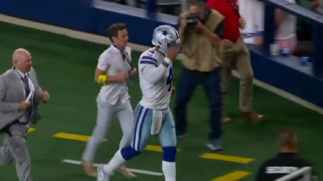 Cowboys Fans Throw Trash At QB Dak Prescott As He Leaves Game With Hand Injury
