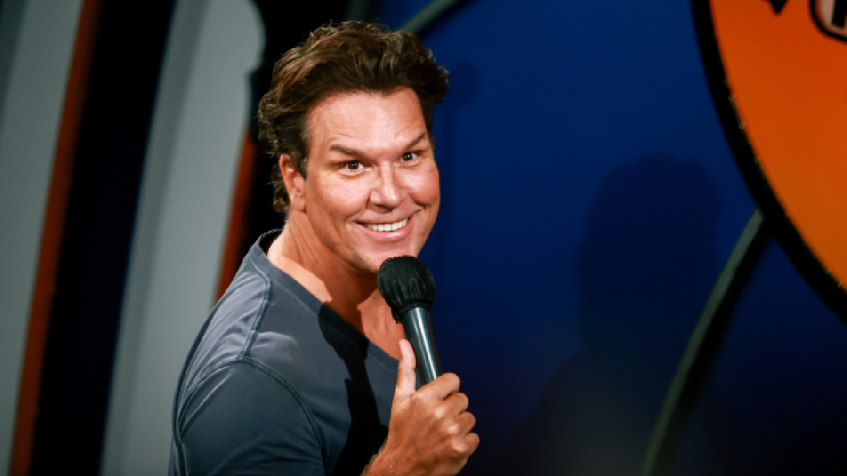 Dane Cook on stage