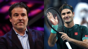 Leave It To Darren Rovell To Share Inarguably The Weirdest (And Most Sensual) Tribute To Roger Federer
