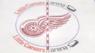 Red Wings Share Fascinating Look At How Much Work Goes Into Preparing An NHL Rink For The Season (Video)