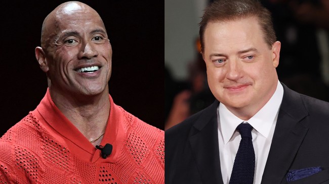 The Rock Shouts Out Brendan Fraser's 6-Minute Standing Ovation