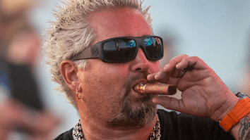Guy Fieri Shares Why He Routinely Rocks Sunglasses On The Back Of His Head
