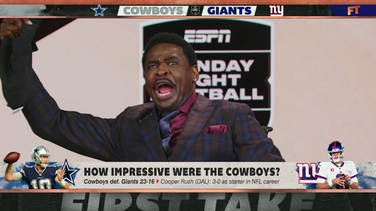 Selfish Look!' Dallas Cowboys' Michael Irvin Rips Philadelphia