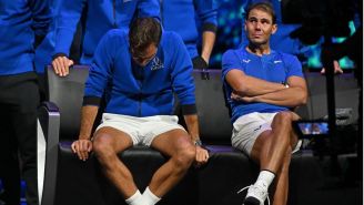 Roger Federer And Rafa Nadal Sharing Tears At Rog’s Retirement Is Sportsmanship At Its Highest Level (Video)