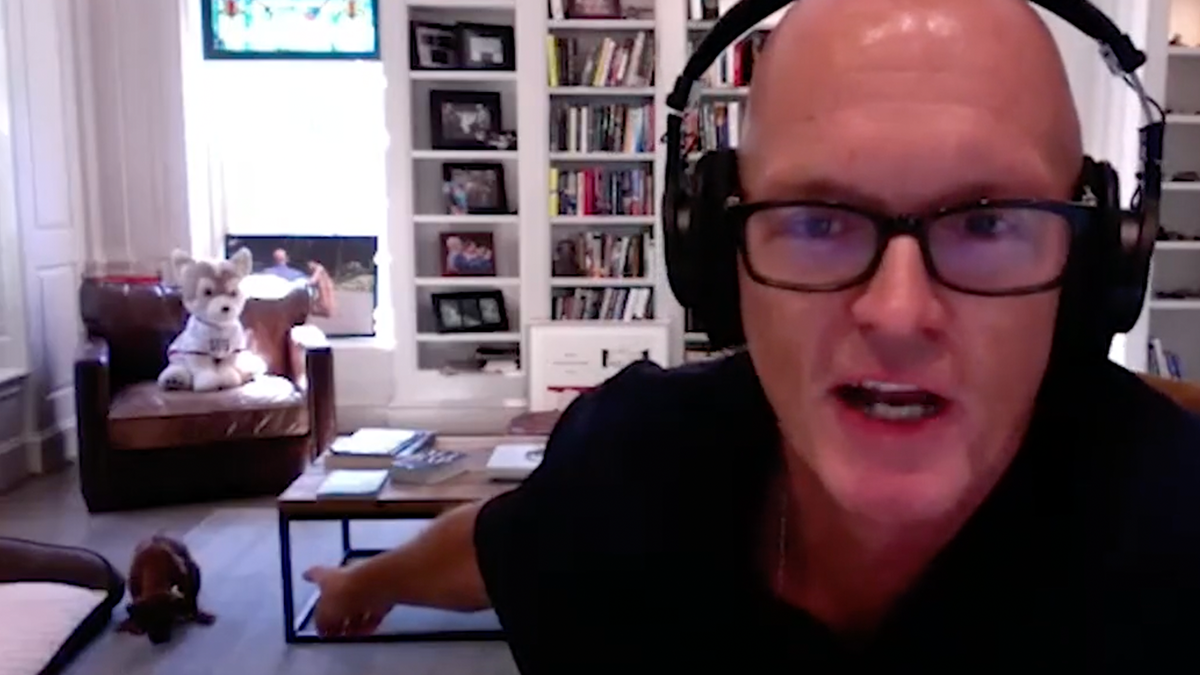 Scott Van Pelt's Puppy Interrupts Podcast By Pooping During Show (Video)