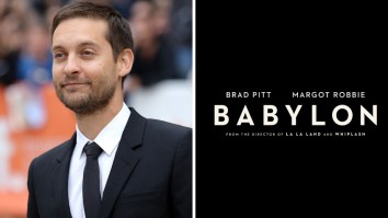 Tobey Maguire Looks Like He’s Dying Alongside Brad Pitt And Margot Robbie In First-Looks At ‘Babylon’