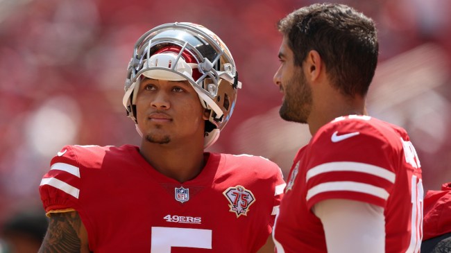 Why Trey Lances 'Complicated' Reaction To 49ers' Jimmy Garoppolo Contract Is No Big Deal