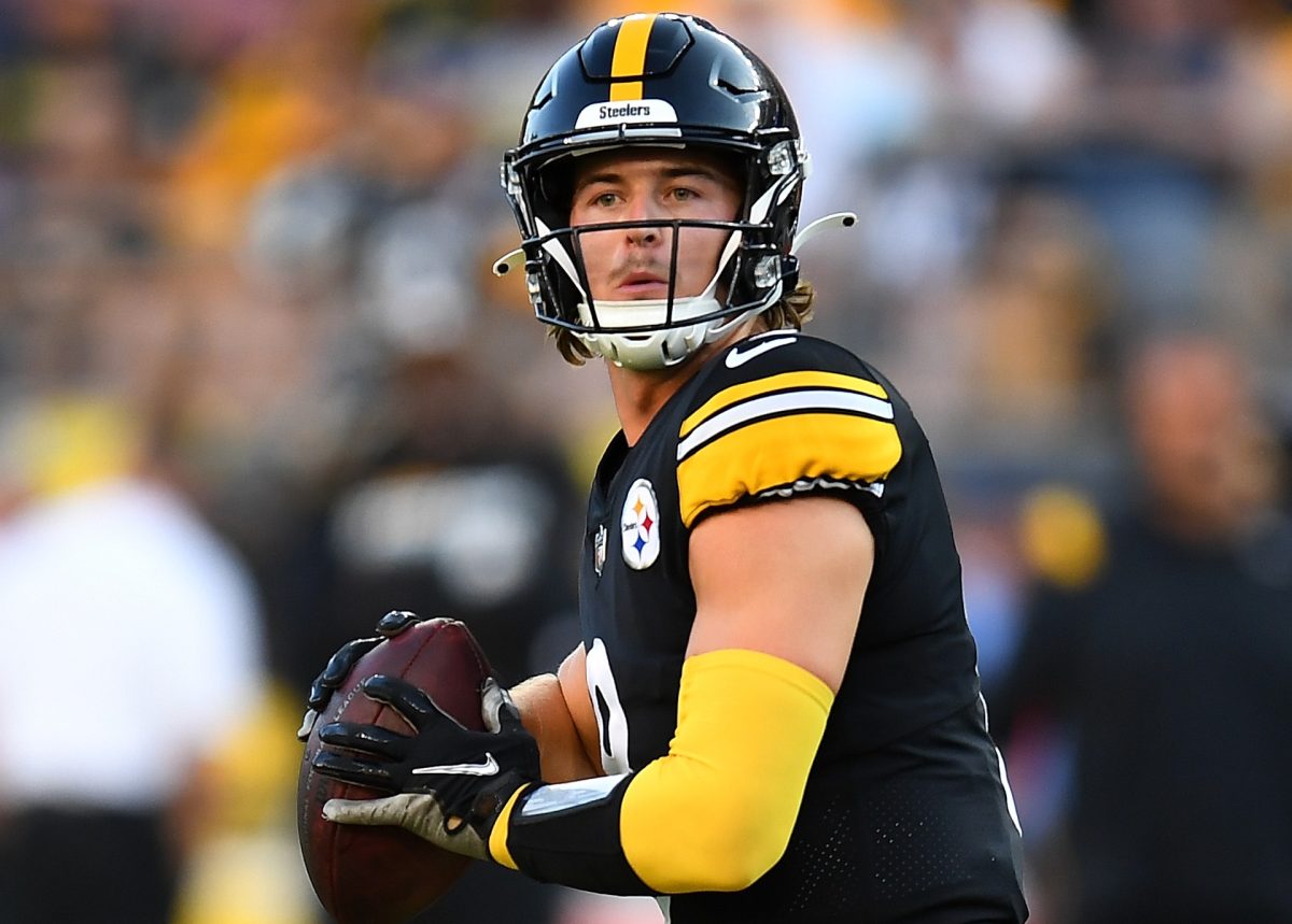 Steelers QB Kenny Pickett officially third string on depth chart