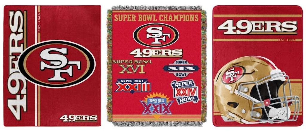49ers Blankets - best gifts for san francisco 49ers fans
