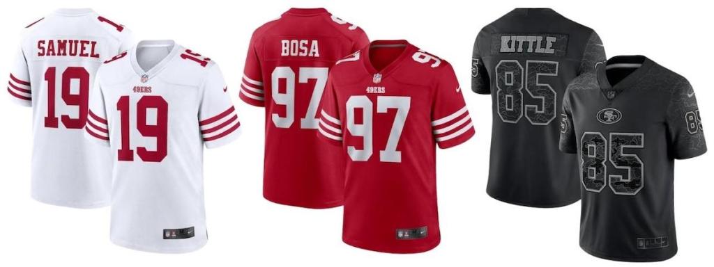 49ers Jerseys - best gifts for san francisco 49ers fans