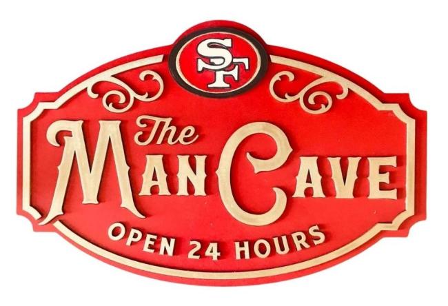 49ers Man Cave Sign