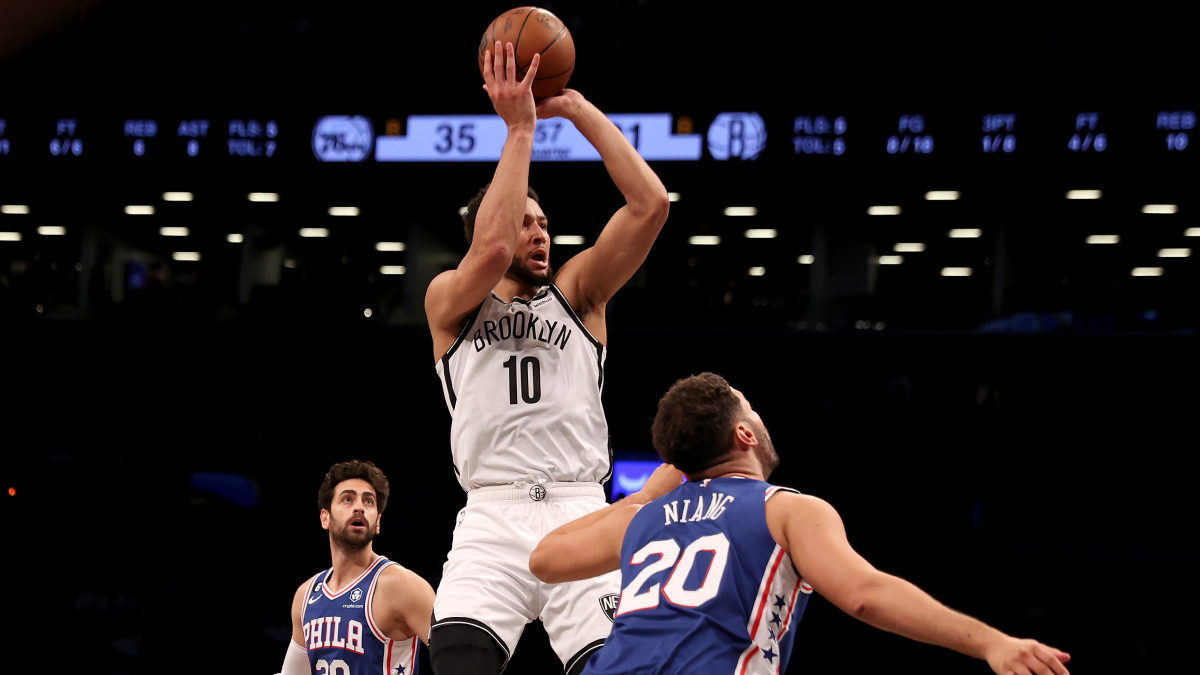 Ben Simmons air-ball at Nets' Practice in the Park goes viral