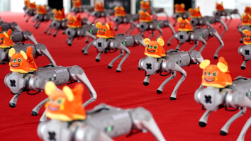 China Now Has Drones That Can Drop Robot Dogs Armed With Assault Rifles Anywhere They Want