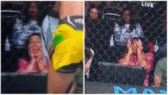 Mark Zuckerberg’s Wife Looked Absolutely Horrified While Sitting Cageside At UFC Vegas 61