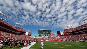 Parents Of Kid Who Ran On Field & Got Tackled At Bucs Game Post Video Talking Trash To Security Guard
