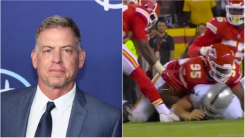Troy Aikman Under Fire For Saying NFL Needs To ‘Take The Dresses Off’ Over Roughing The Passer Penalties