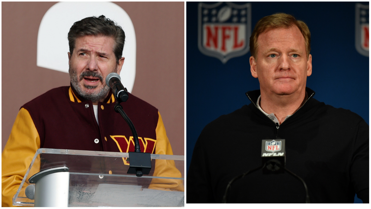 Report: Commanders' Dan Snyder claims he has 'dirt' on fellow owners,  Goodell