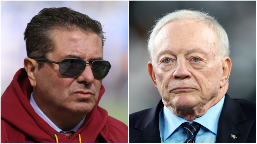 Dan Snyder Reportedly Has A File Of Dirt On Jerry Jones And Is Threatening To Leak It