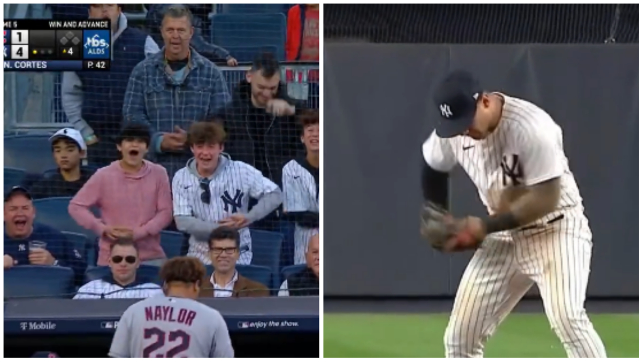 Yankees Players, Fans Mock Josh Naylor With 'Rock The Baby' Celebrations As  Guardians Get Eliminated From Playoffs - BroBible