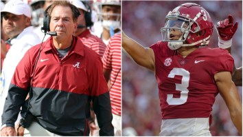 Nick Saban Says Jermaine Burton ‘Was Scared’ Before Pushing Female Vols Fan, Won’t Be Suspended