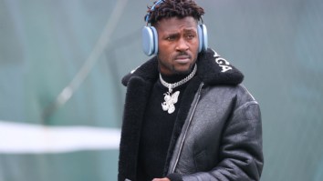 Things Get Awkward When Antonio Brown Gets Grilled By Reporter For Trolling Tom Brady And Gisele Bundchen