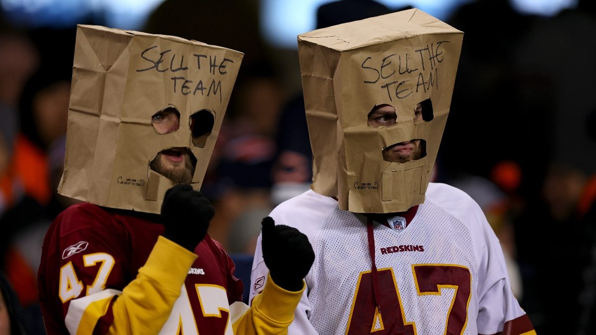 dan snyder selling washington commanders