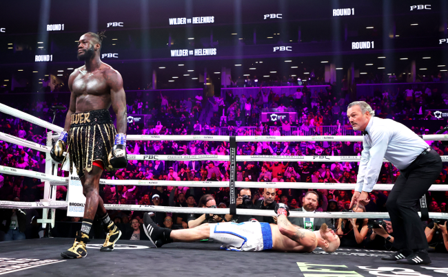 Deontay Wilder Breaks Down Crying Talking About His Knockout Of Friend