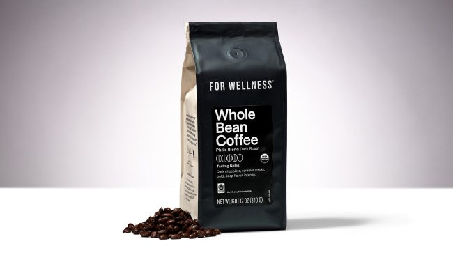 For Wellness Whole Bean Coffee