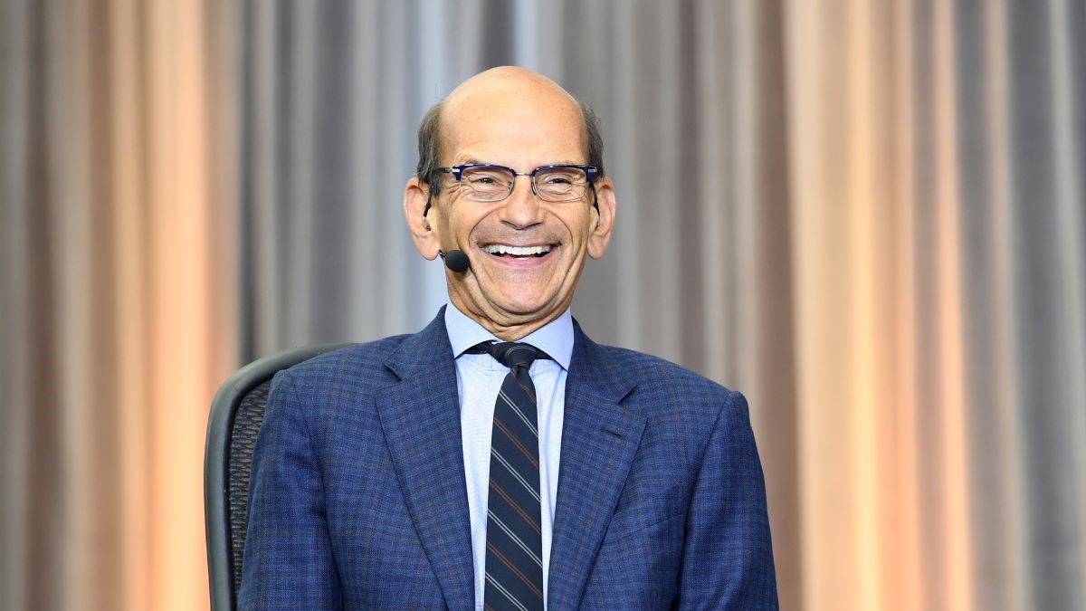 Paul Finebaum Rises From Casket In Bizarre Scene On College GameDay
