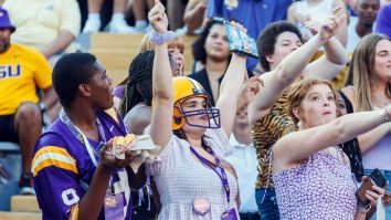 LSU Fans Showed Up And Showed Early With Crude Chant Ahead Of Showdown With Tennessee