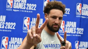 Klay Thompson Shows Off Why He’s Cooler Than The Rest Of Us With Unique Way Of Traveling To Warriors Practice