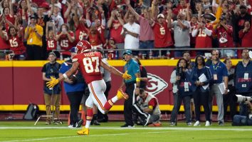 Travis Kelce Makes Bizarre NFL History After Bonkers Performance To Help Chiefs Overcome Raiders