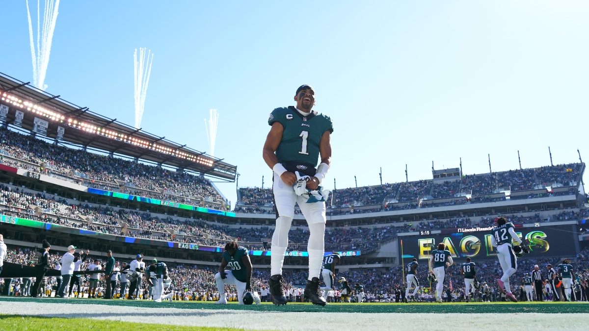 Jalen Hurts 'feeling good' ahead of Giants game, says there's a 'bounty on  me every week'