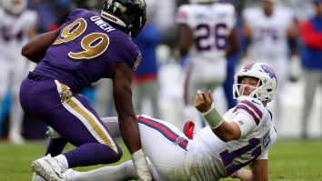 Fans Fuming After Egregious Roughing The Passer Call Puts Bills In FG Position On Game-Winning Drive