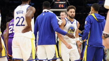 Klay Thompson Gets First Career Ejection After Chirping Devin Booker In Blowout Loss