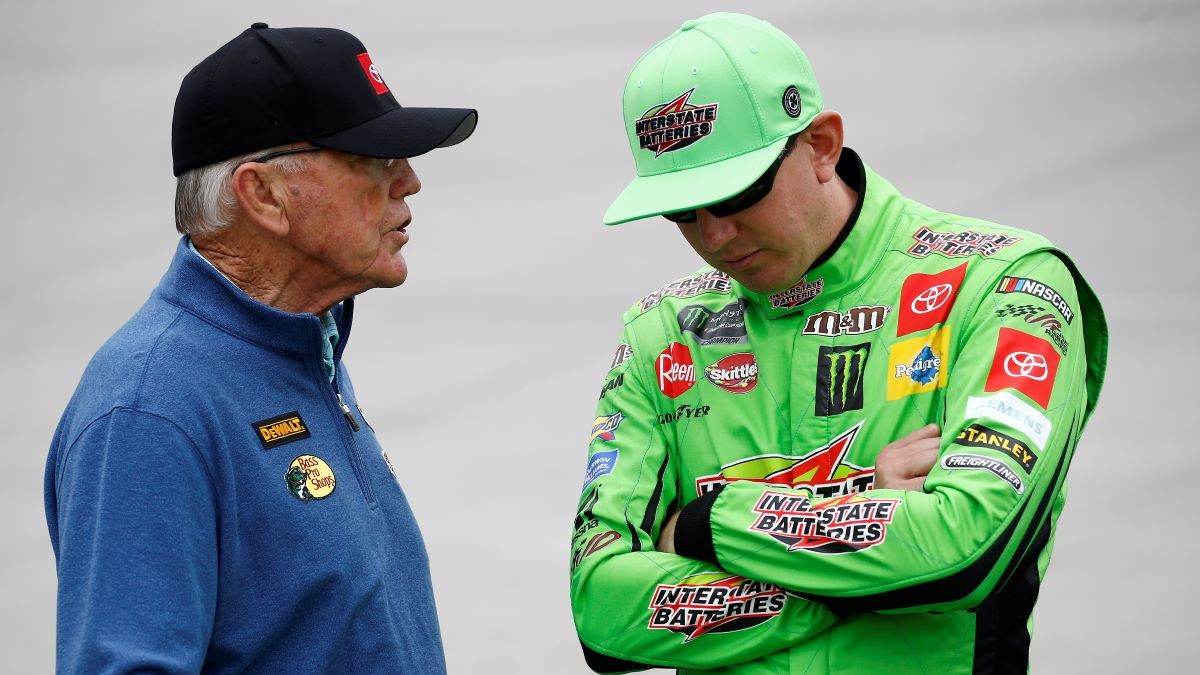 Kyle Busch Calls Out Team Owner Joe Gibbs Over Messy Divorce