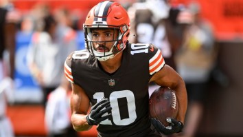Video Surfaces Of Cleveland Browns Player Getting Stopped By A Tackling Dummy