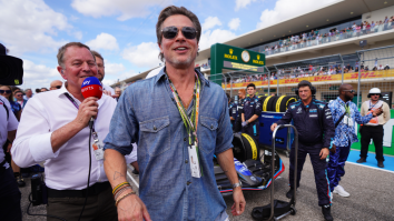 Brad Pitt Blowing Off F1’s Martin Brundle In Austin Had Racing Fans Fuming