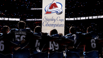 Avalanche Offer Awesome Gesture To Former Player During Stanley Cup Banner Ceremony